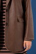 Blazer, oversize-form, skinnlook, bruktstil