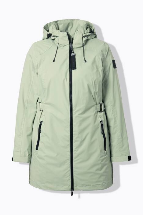 HYPRAR functionele jas, waterdicht, A-lijn, capuchon