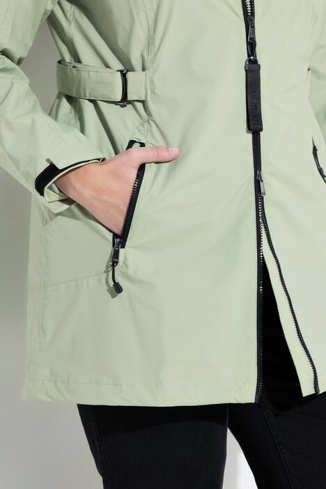 HYPRAR functionele jas, waterdicht, A-lijn, capuchon