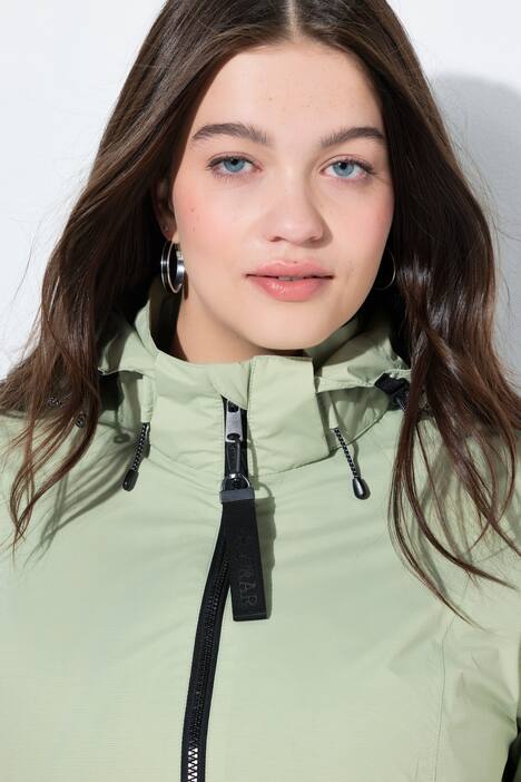 HYPRAR functionele jas, waterdicht, A-lijn, capuchon