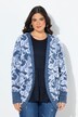 Cardigan coupe Egg-Shape, sans fermeture, manches longues chauve-souris