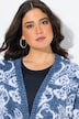 Cardigan coupe Egg-Shape, sans fermeture, manches longues chauve-souris