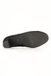 Suède pumps, golvende snit, blokhak, wijdte H