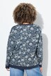 Sweatshirt, perlebroderi, rund hals, lange ermer