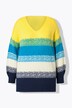 Genser, oversized, kontrastfarger, sidespalter