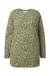 Tričko s dlouhými rukávy, leopardí potisk