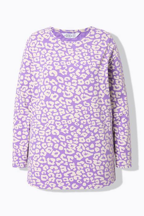 Longsleeve, luipaardprint