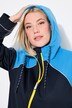 Softshell-langjakke, vandafvisende, 2-vejs lynlås