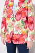 Blazer motif floral. Col à revers et fente d'aisance