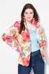 Blazer motif floral. Col à revers et fente d'aisance