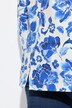 Blazer motif floral. Col à revers et fente d'aisance