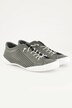 Leren sneaker, gaatjesmotief, verwisselbaar voetbed, wijdte H