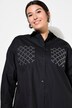 Camicia dal taglio oversize con tasche con rivetti decorativi