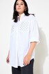 Camicia dal taglio oversize con tasche con rivetti decorativi