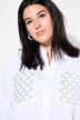 Camicia dal taglio oversize con tasche con rivetti decorativi