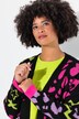 Cardigan aperto dal taglio lungo con Smiley