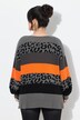 Trui, oversized, blokstrepen, lange mouwen