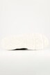 Sneaker di pelle con plateau, soletta sostituibile e larghezza H