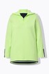 Pull camionneur en maille double-face, col zippé