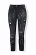 Jeans, smal passform, fargesprut, 5-lommer
