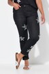 Jeans dal taglio dritto con stelle e cinque tasche