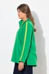 Fleece sweatshirt, stor krave, langærmet