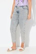 Jean Mom jambe carotte. Taille confortable