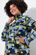 Chaqueta de chándal, camuflaje con estrellas, manga larga