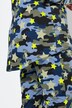 Chaqueta de chándal, camuflaje con estrellas, manga larga