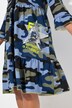 Jerseykjole, A-form, pyntesten, camouflage