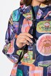 Funksjons-regnkappe, unisex, trykk, hette