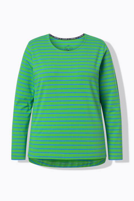 Ringelshirt, Langarm, Rundhalsausschnitt,
