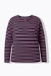 Ringelshirt, Langarm, Rundhalsausschnitt,