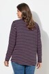 Ringelshirt, Langarm, Rundhalsausschnitt,