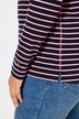 Ringelshirt, Langarm, Rundhalsausschnitt,