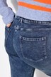 Boyfriend-jersey-jeans, vide ben, komfortlinning