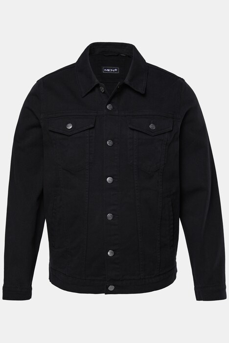 Veste en jean Men+, denim coloré et poches poitrine - jusqu'au 8 XL