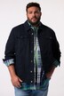 Men+ jeansjakke, kulørt denim, brystlommer, op til 8XL