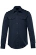 Tepláková košile JP1880, dlouhé rukávy, Kent límeček, Modern Basic střih, do 8XL