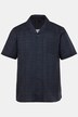 Hemd, Halbarm, Leinenoptik, floraler Print, Cuba-Kragen, Cuba Fit, bis 8 XL