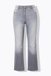 Jeans Mandy, weites, gerades Bein, Ziernaht