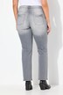 Jeans Mandy, weites, gerades Bein, Ziernaht