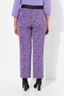 Pantalon Sienna à jambe droite, taille élastique et imprimé graphique