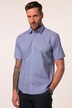 JP1880 zakelijk overhemd, business, halflange mouwen, minimalistische print, Modern Fit, kentkraag, tot 8XL
