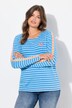 Ringelshirt, Rundhals, Langarm