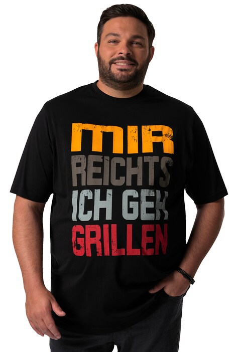 Tričko Men+, krátké rukávy, potisk, do 8XL