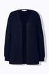 Cardigan dal taglio dritto con maniche a palloncino