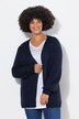 Cardigan dal taglio dritto con maniche a palloncino