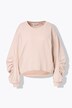 Sweatshirt, A-form, samlede lange raglanærmer