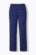 Pantalón, ancho y recto, estampado animal, cintura elástica